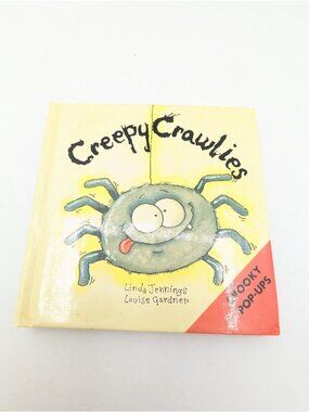Vtg. Creepy crawlies Mini book pop up Jennings Gardner